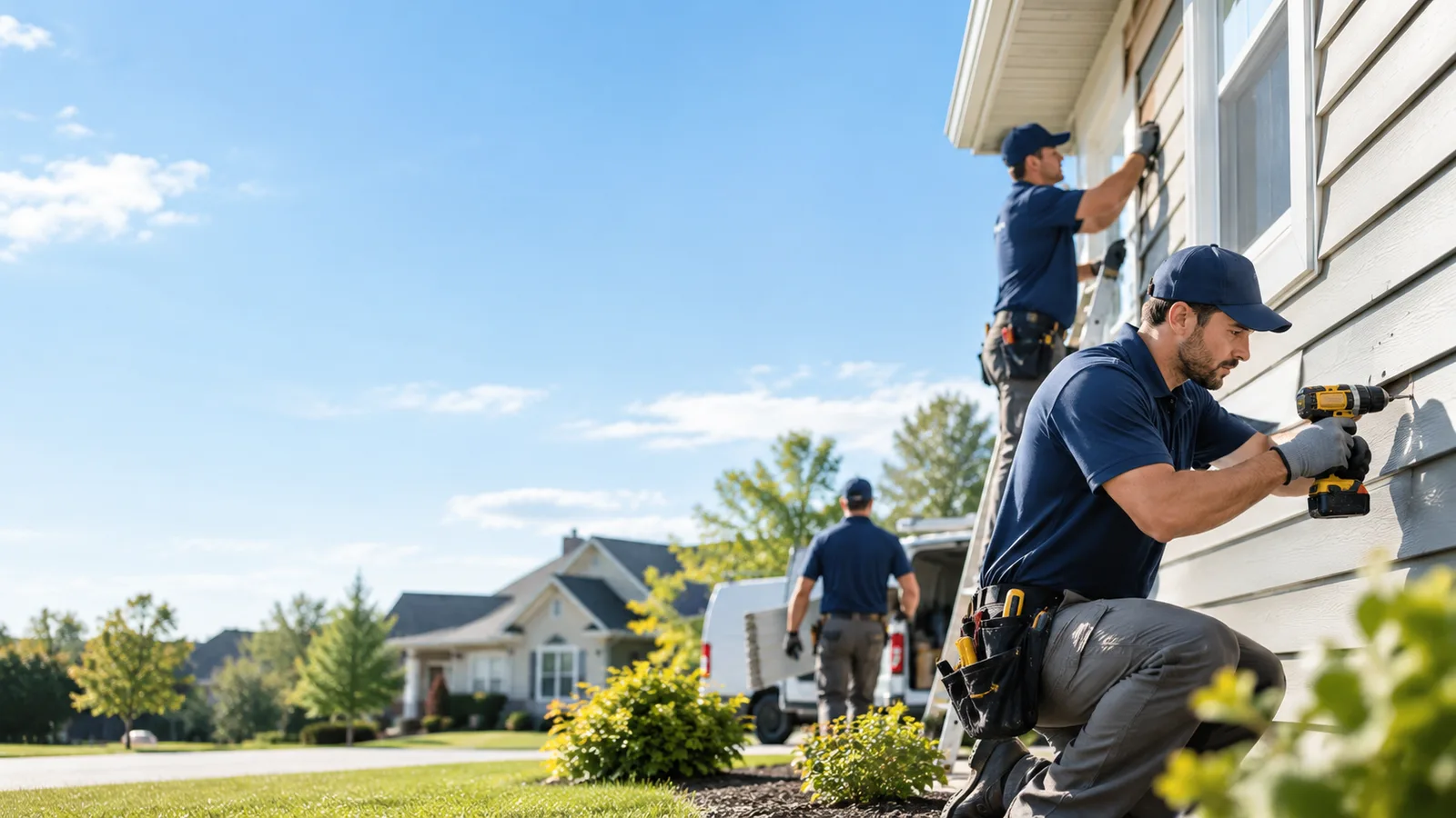 Cracked Siding Repair in Dover, OH
